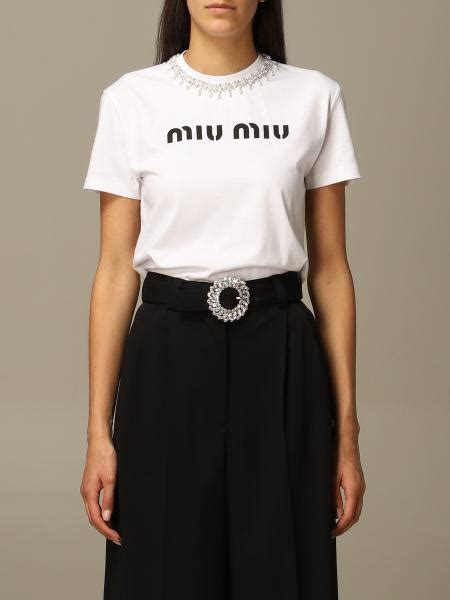 miu miu for woman|women's miu shirts.